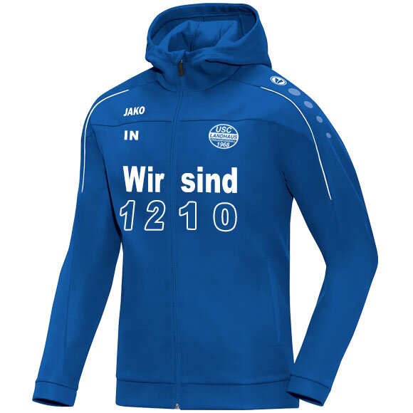 Kapuzenjacke 1210 LANDHAUS RoyalBlau Erwachsene | M - Medium
