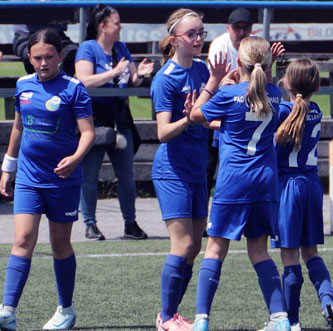 Mädchenfußball beim USC Landhaus