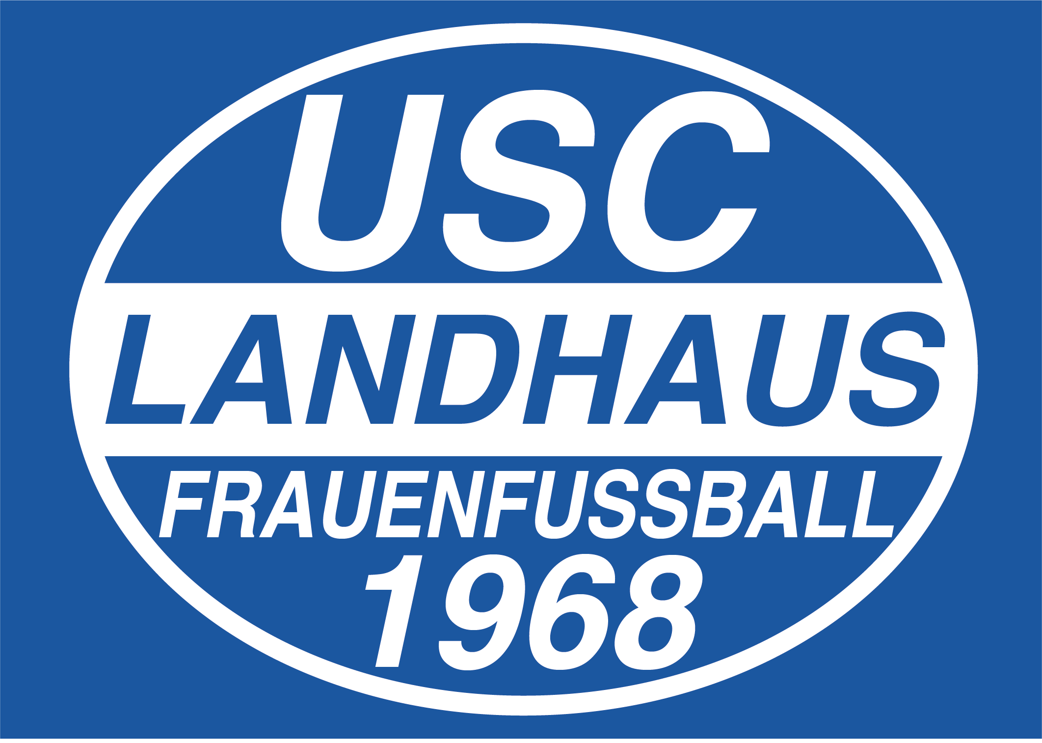 Logo Weiß auf Blau